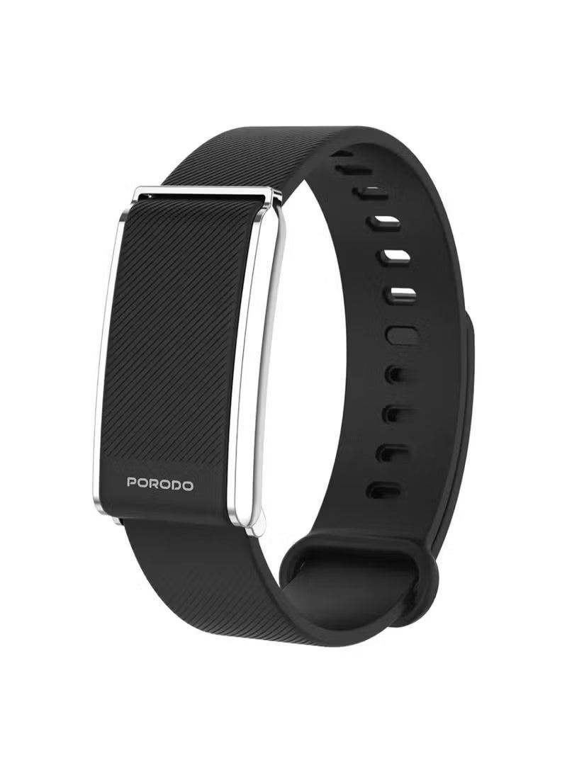 Compare Porodo Trackfit Pro Smart Bracelet Fitness Tracker with Display App at KSA Price
