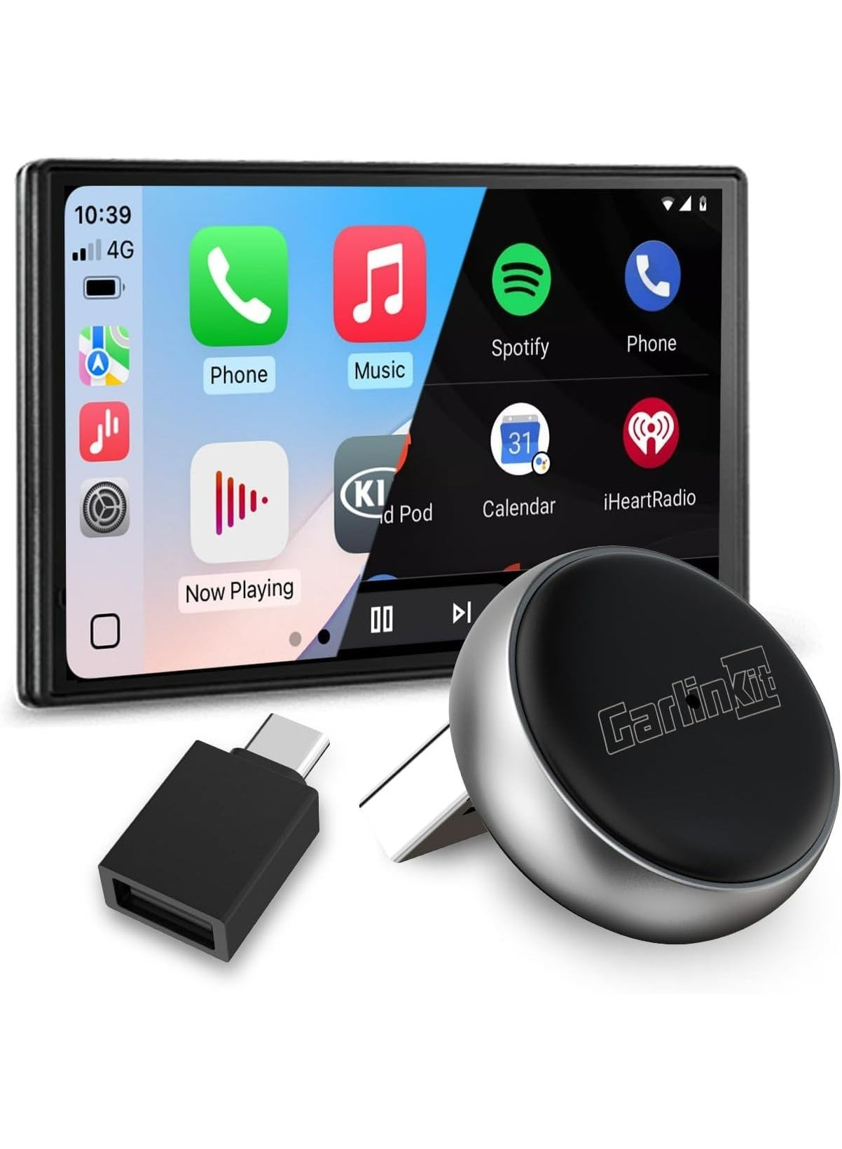 Carlinkit Wireless CarPlay & Android Auto Adapter…