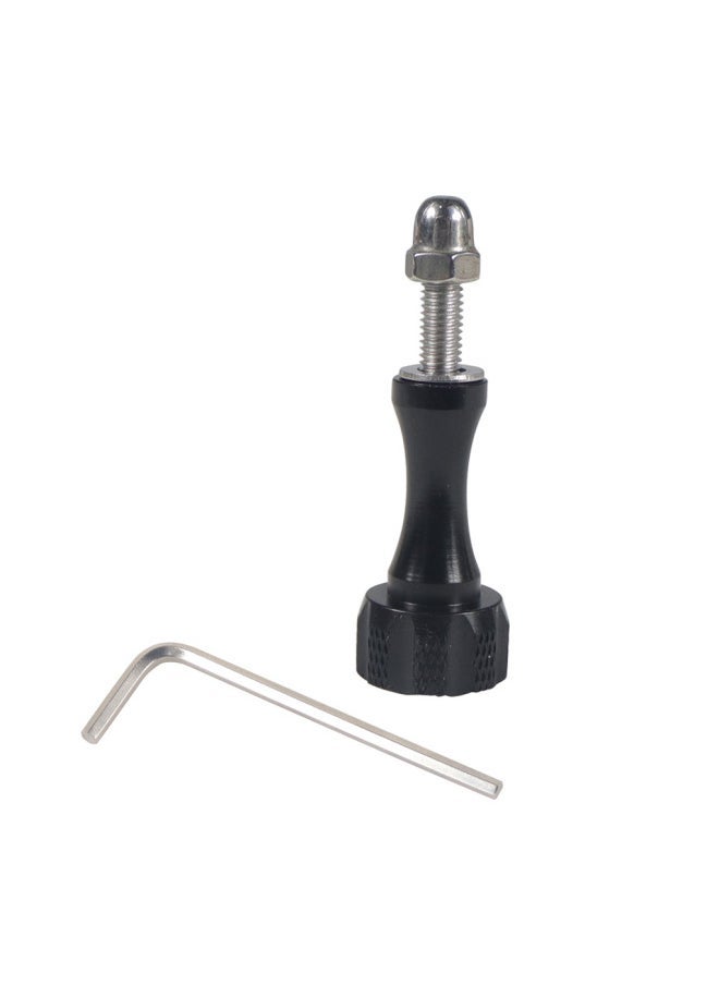 Compare Suitable For GoPro1110 Insta360 X32 Motion Camera Long And Short Screw Aluminum Alloy Fixed Screw WireColor:Long Nut Wrench Black at KSA Price