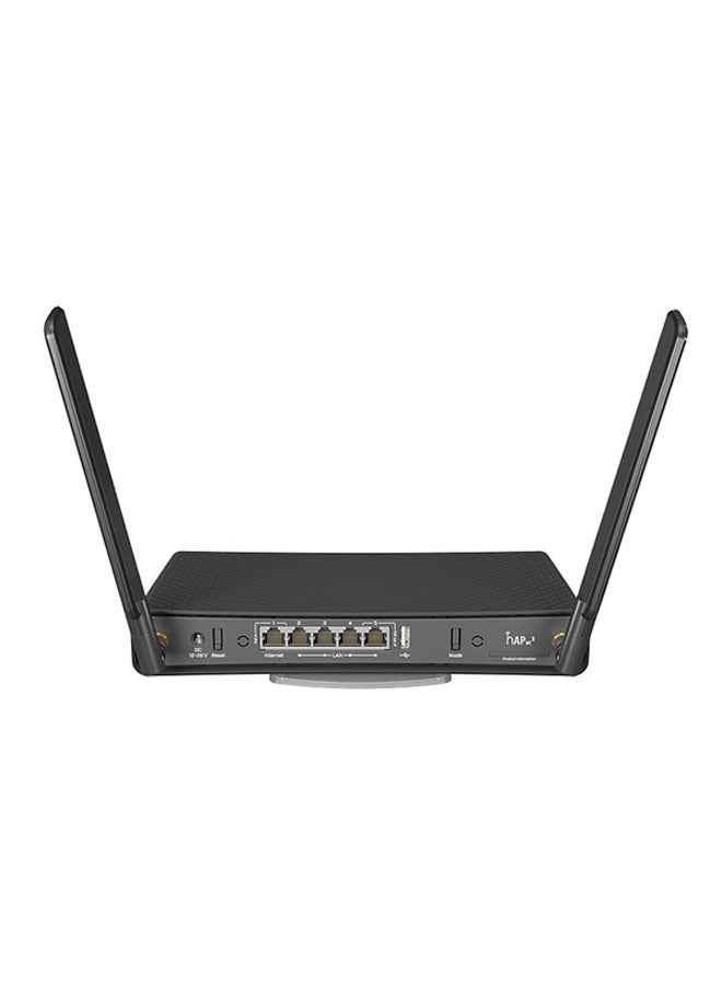 Compare HAP Ac3 Wireless Dual Band Router With 5 Gigabit Ethernet Ports Black at KSA Price