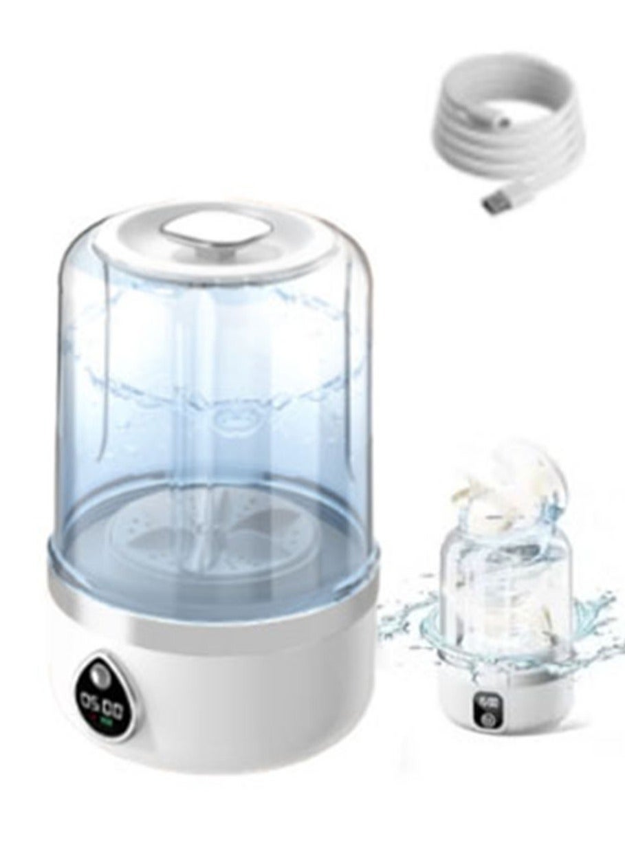 Underwear Washing Machine, Upgrade 1.5L Mini Portable…