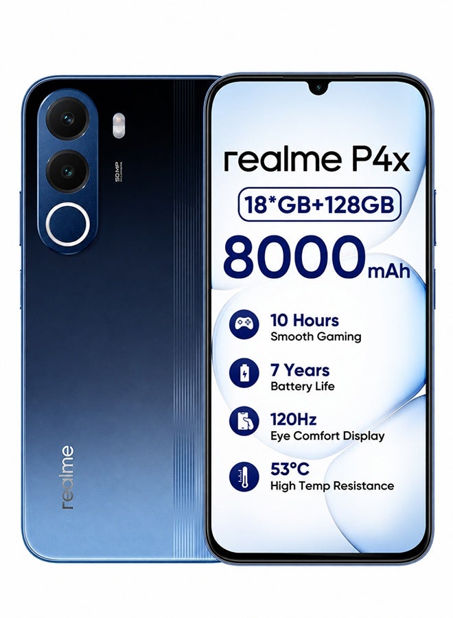 Compare P4x Dual SIM 4G Phantom Navy 6GB RAM 128GB  International Version at KSA Price