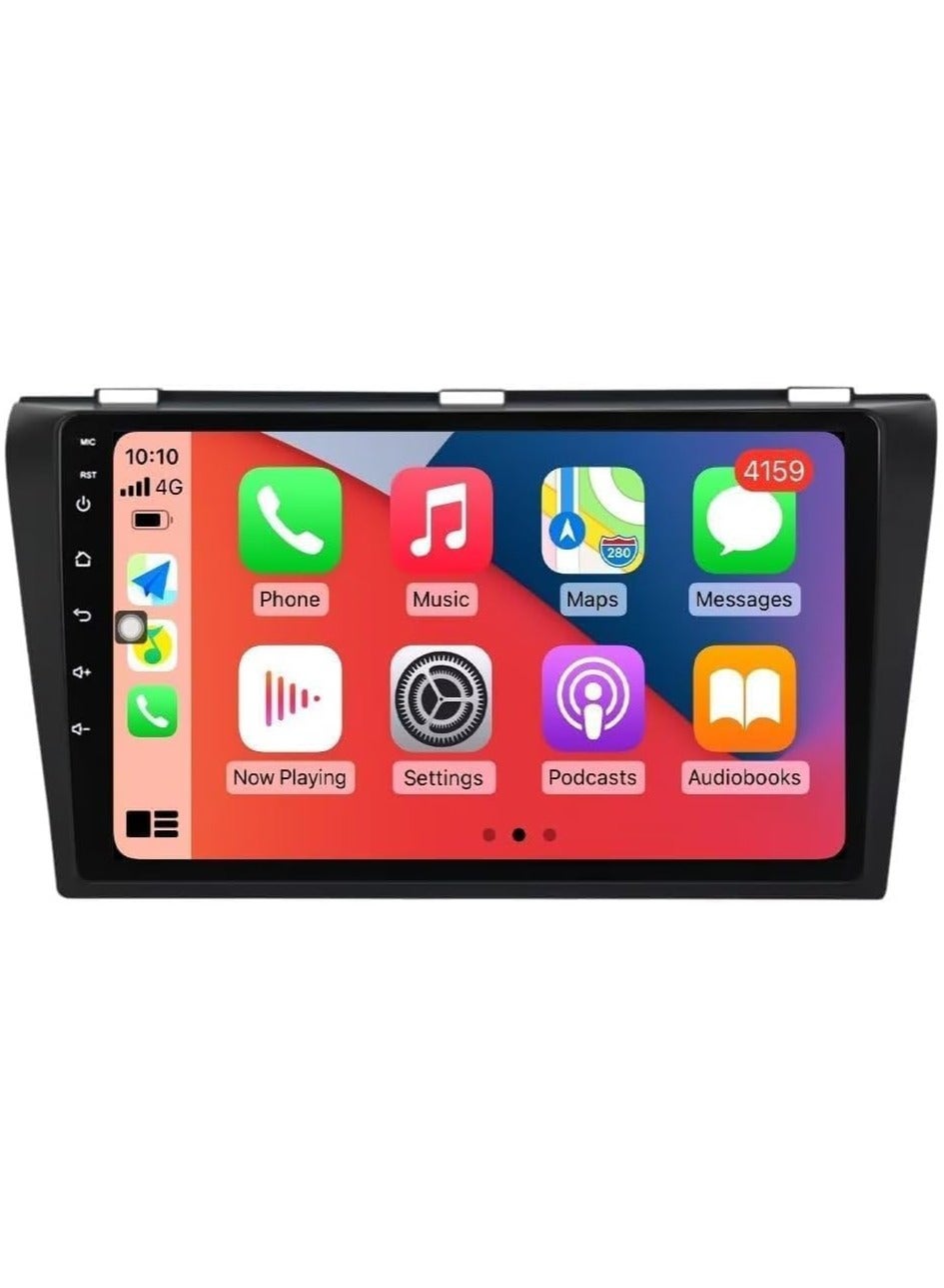 Compare Android Car Stereo for Mazda 3 20032009 4GB RAM 64GB ROM Support Carplay Mirror Link WiFi BT, Radio GPS Navigation, 9 Inch IPS Touch Screen with AHD Camera Included at KSA Price