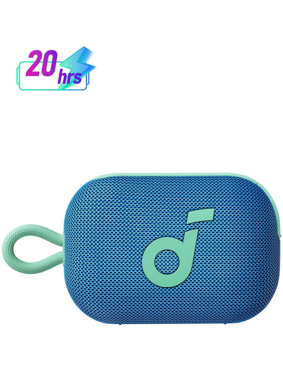 Compare Soundcore Select 4 Go Bluetooth Speaker by Anker, Ultra Portable, Up to 20 H Playtime, IP67 Waterproof and Dustproof, Floatable, Powerful Sound, Ideal for Indoors and Outdoors, Hiking blue at KSA Price