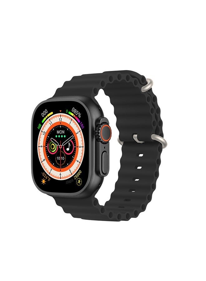 Compare C800 Ultra2 Watch Ultra 2  Smart Health Fitness Tracker Sport Watch +addition Charger and Watch Band Black at KSA Price