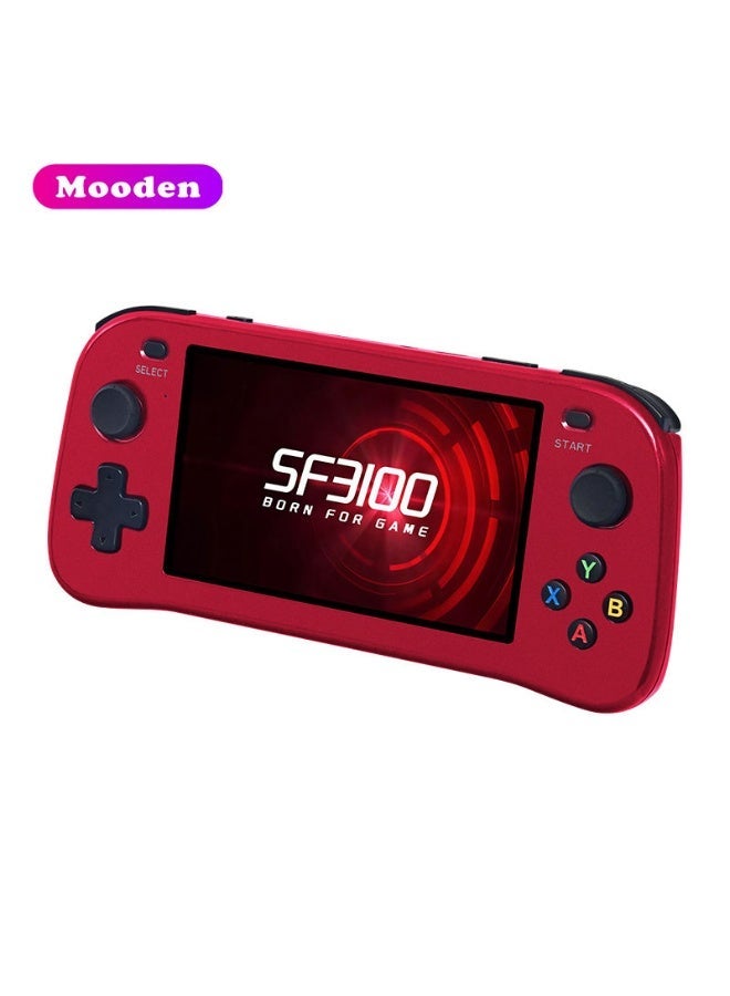 Compare SF3100 Handheld Game Console 4.5 Inch Screen, Portable Retro Gaming Device with Dual 3D Joysticks, 10+ Emulators, Classic Games, Rechargeable Video Game Player for Kids & Adults, Portable Gaming System at KSA Price