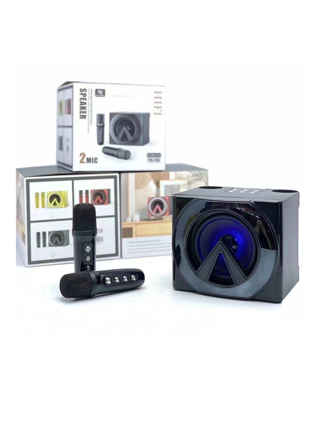 YS113 Bluetooth Speaker with Lighting Effect Dual…