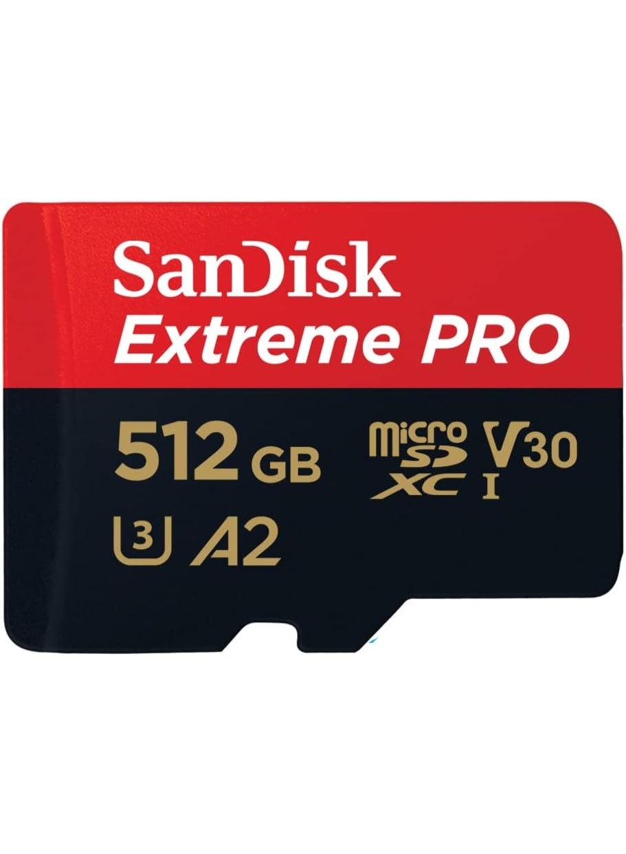 SanDisk Extreme Pro microSD UHS I Card 512GB…