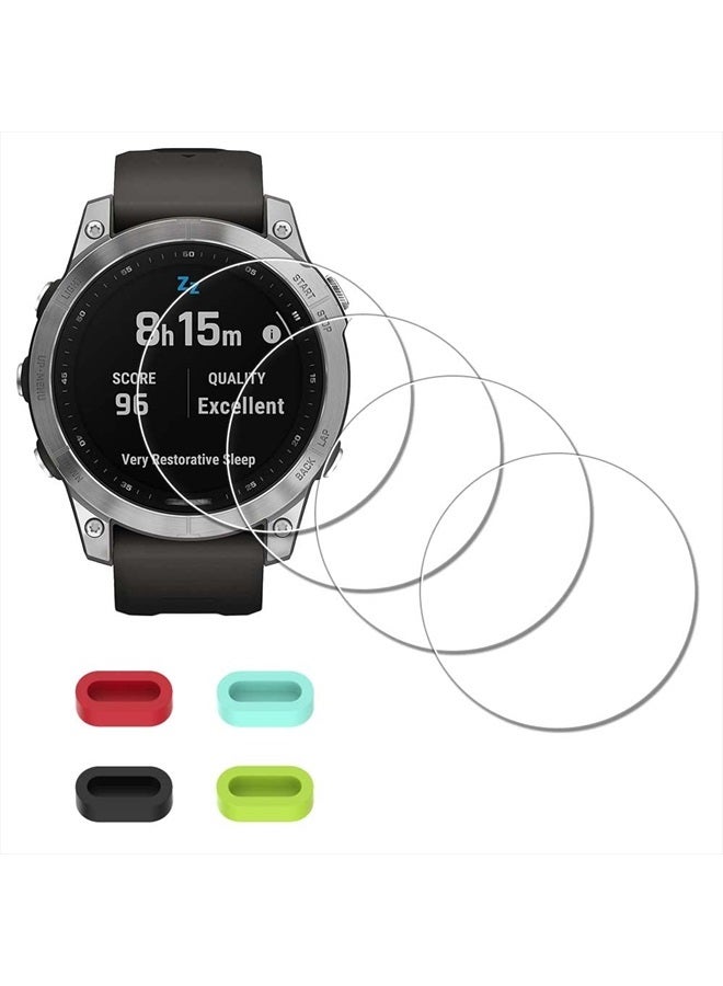 [4 Pack] Screen Protector for Garmin fenix 7/7…