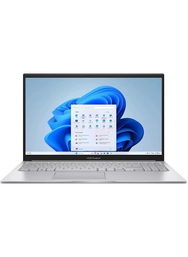 Compare Vivobook F1504VAPWH56 Laptop, 15.6 FHD IPS Display, Intel Core 5 120U, 16GB RAM, 512GB SSD, Intel UHD Graphics, Window 11 Home English Cool Silver at KSA Price