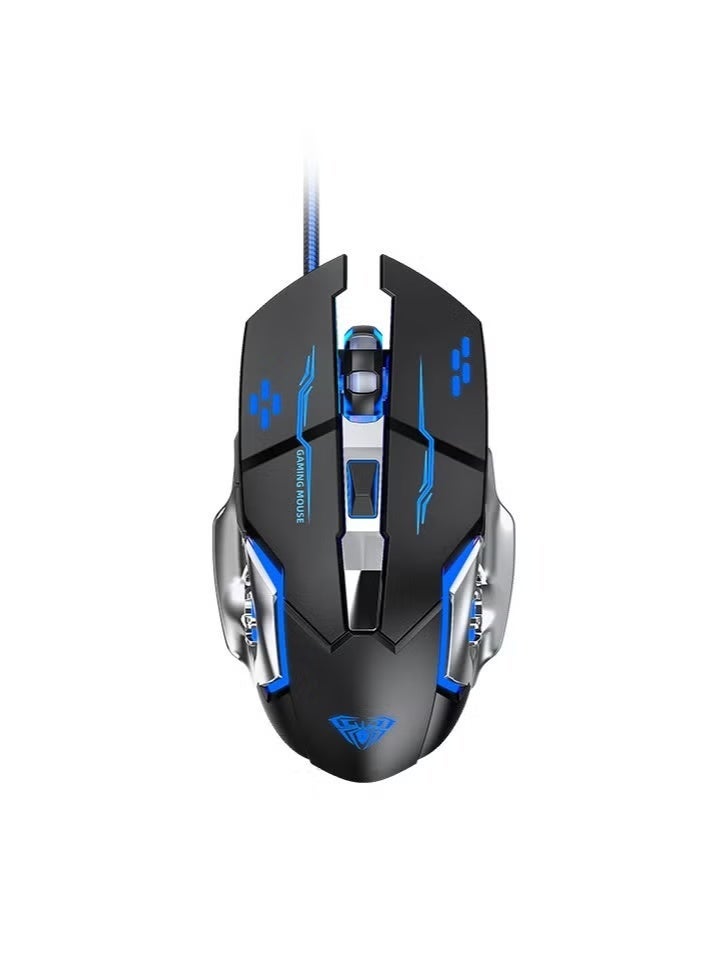Compare LED Optical USB Wired Gaming Mouse at KSA Price