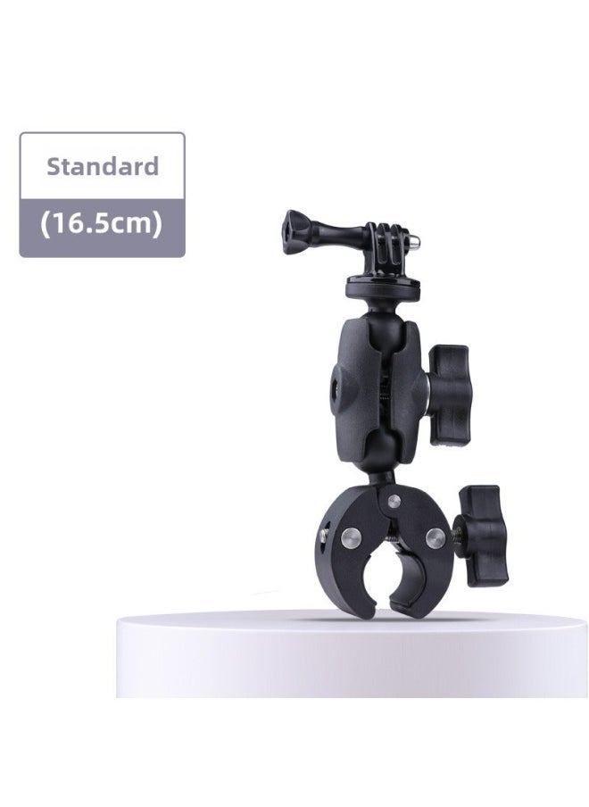 Compare Motorcycle Mobile Phone Bracket Gopro1210 Accessories Insta360X4 Panoramic Camera Shooting Bracket NavigationColor:Metal Ball Clip Bracket Short at KSA Price
