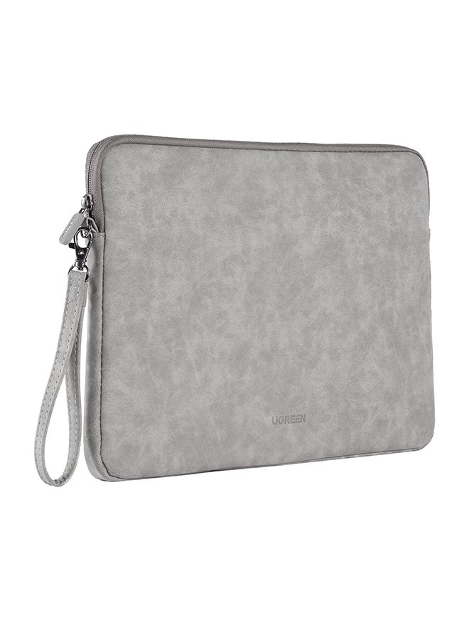 Compare 1313.9 inch Laptop Sleeve Compatible with MacBook Air 13 MacBook Pro 13 2021 2020 2019 PU Leather Laptop Case WaterResistant Laptop Sleeve Soft Padded Zipper Sleeve Protective Briefcase, Gray at KSA Price