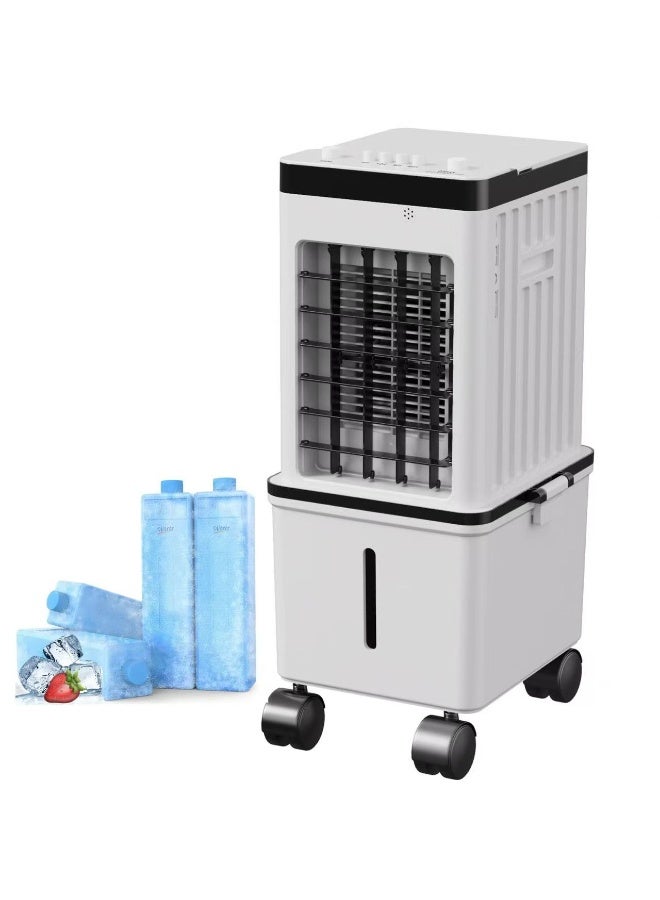 12L Portable Air Cooler, Detachable Water Tank,Evaporative…