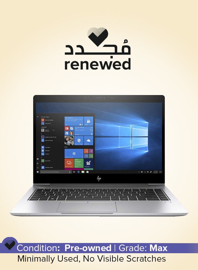 Compare Renewed  EliteBook 840 G5 Laptop With 14 Inch HD Display,7th Generation Core i5 7200U Processor16GB DDR4 RAM512GB SSDWindows 10 Pro English Silver at KSA Price