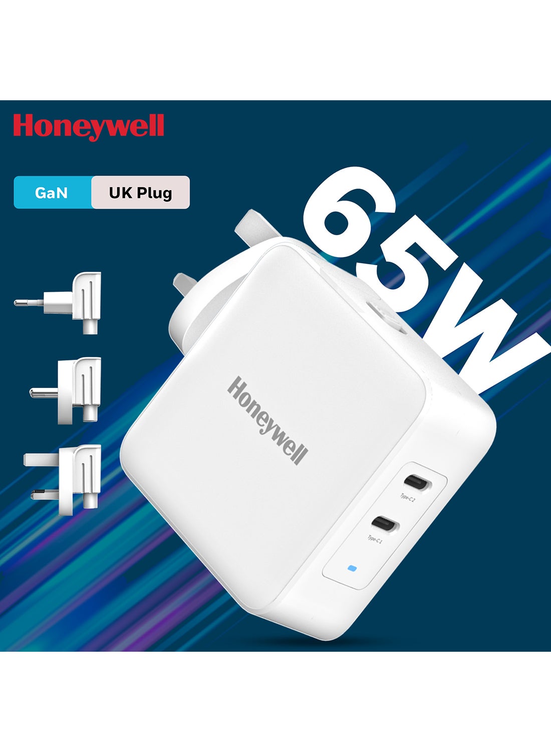 Compare Gan 65W Ultrafast Laptop Charger Dual Usbc For Laptop Dell Hp Macbook Oneplus Ipad Iphone 161514131211 Google Pixel And Samsung Galaxy 3 Yrs Manufacturer Warranty White White at KSA Price