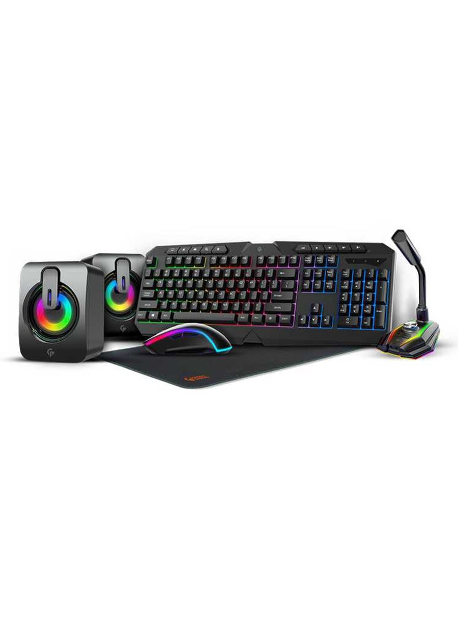 Porodo Gaming 5 in 1 Ultimate Gaming Kit…