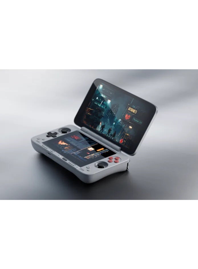 Compare AYANEO Pocket DS  Worlds 1st DualScreen Android Handheld  16GB+1TB  Retro Gray at KSA Price