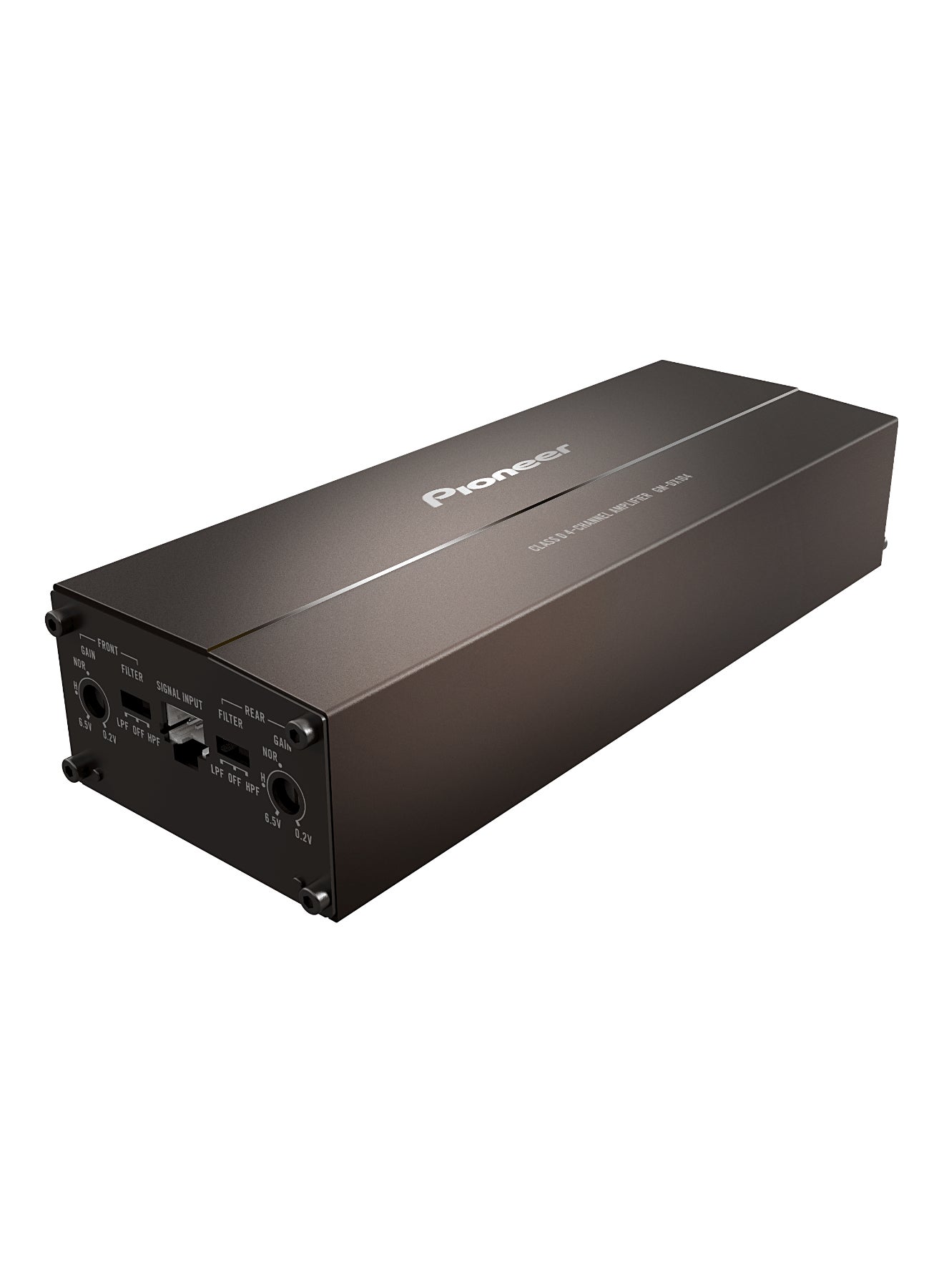 Compare Pioneer GMDX104 – HiRes 4Channel Mini Bridgeable Car Audio Amplifier – 100W x4 Peak  45W x4 RMS at KSA Price