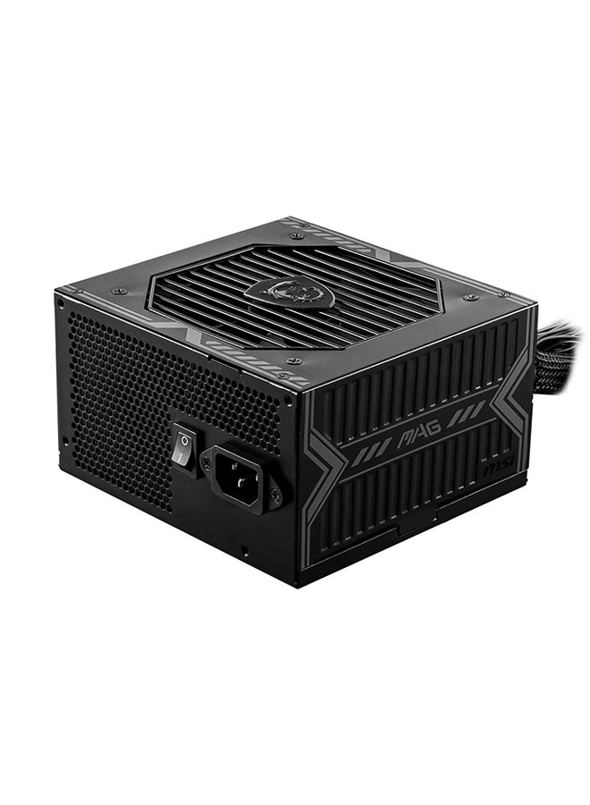 Compare MAG A750BN NonModular Power Supply, 750W Power, 80 PLUS Bronze Certified, PCIE 5.0 Ready, 120MM Sleeve Bearing Fan, Active PFC, DC  DC Circuit Design, Sleeved Cables, 3067ZP2C18CE0 Black at KSA Price
