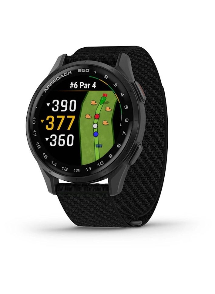 Compare Approach S50  43MM  Slate Aluminium Bezel With Comfortfit Nylon Band Black at KSA Price