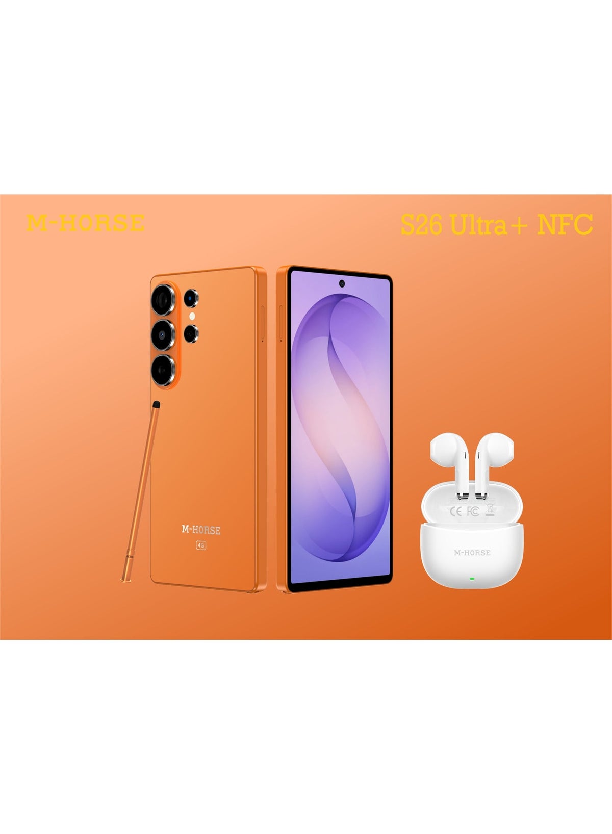 M-HORSE S26 Ultra+ NFC Smartphone, 6.8