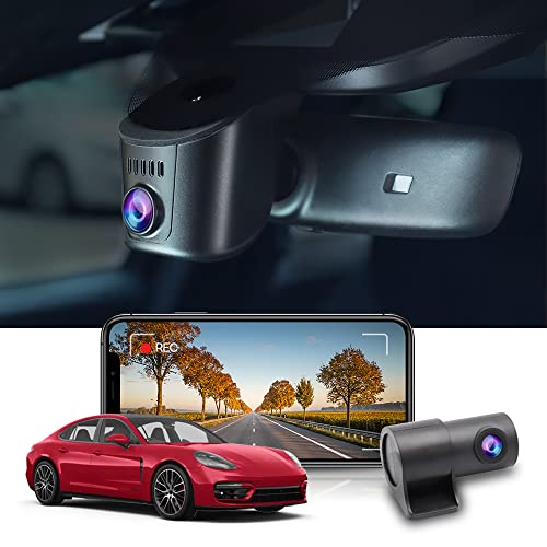 Compare Fitcamx 4K Dual Dash Cam Adapts for Porsche 911 992 Cayenne 9YA 9Y0 9Y3 Panamera 971 Taycan Model A OEM Look Front 2160PRear 1080 HD Video WiFi APP Loop Recording Parking Sensor 128GB Card at KSA Price