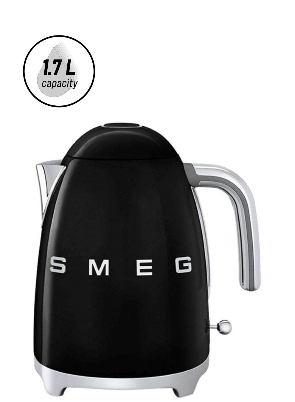 Compare Retro Style Aesthetic Kettle 1.7 L 3000.0 W KLF03BLUK BlackSilver at KSA Price