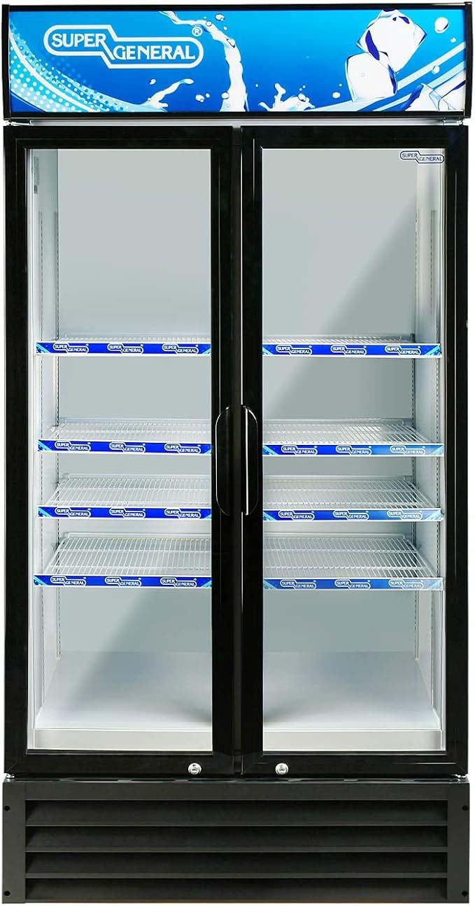 Compare Gross DoubleDoor Chiller, Upright Beverage Showcase, Energy saving, Low Noise, 8 Shelves, Lock and Key  800 L 220 W SGSC818IF WhiteBlack at KSA Price