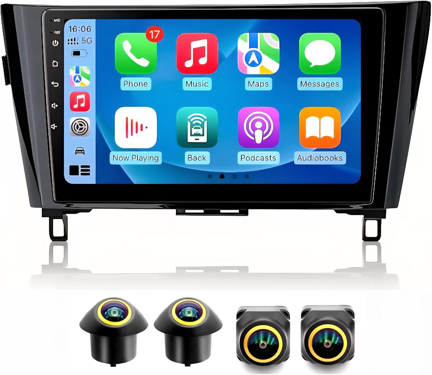 Fit Nissan X-Trail / Rogue / Qashqai Android…