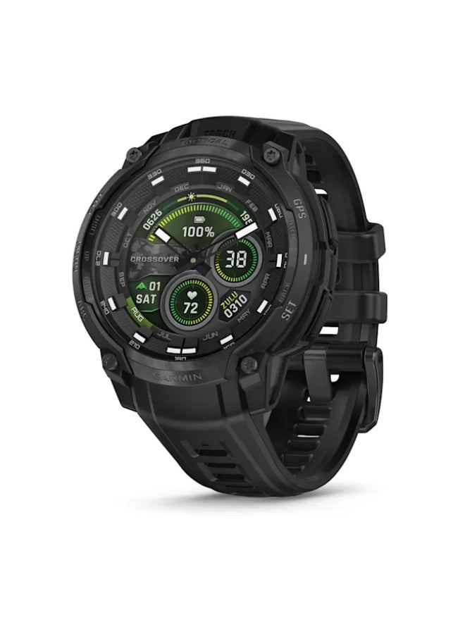 Garmin Instinct Crossover AMOLED - Tactical Edition,…