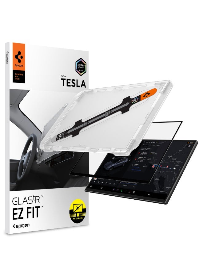 Compare GLAStR EZ Fit for Tesla Model 3 2026  2025  2024 Highland and Model Y 2026  2025 Juniper Dashboard 16 inch Touch Screen Protector Tempered Glass  Matte Anti Fingerprint  Anti Glare at KSA Price