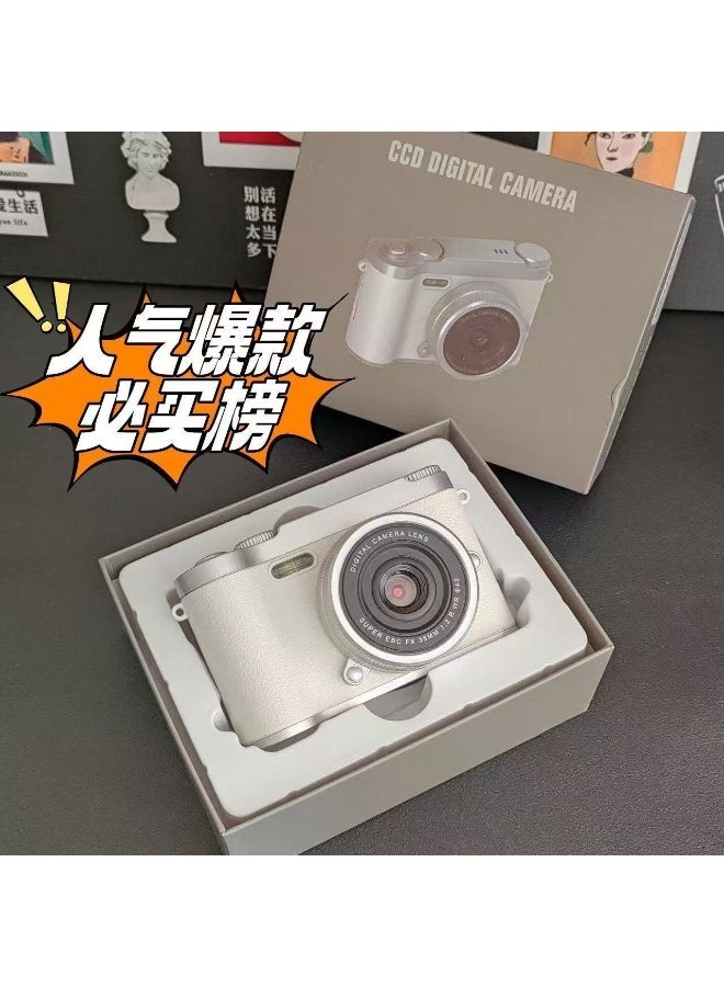 Compare 9600W Pixel Retro Dual Camera Cute Digital Camera for Students with CCD, Photo Upload to Mobile at KSA Price
