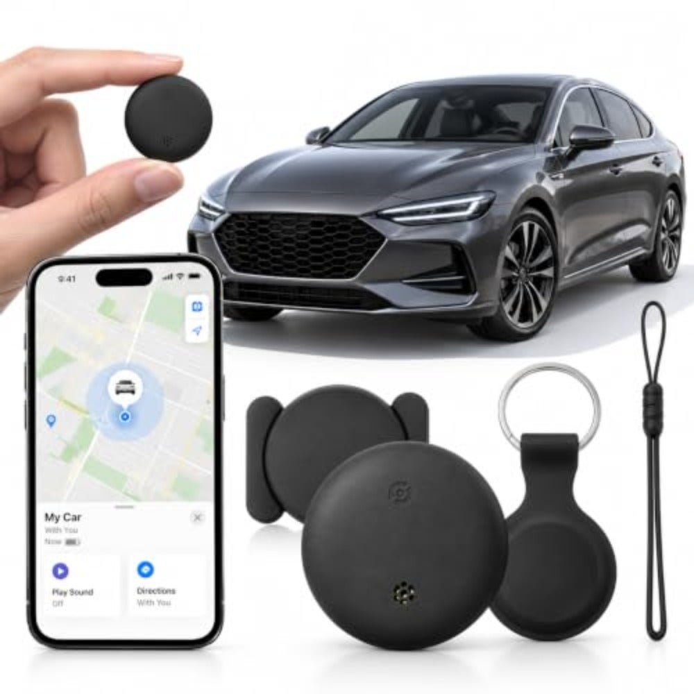 Compare Bluetooth Car Finder Magnetic Item Tracker for iOS and Android Travel, Home, Office Use 1 Pack at KSA Price