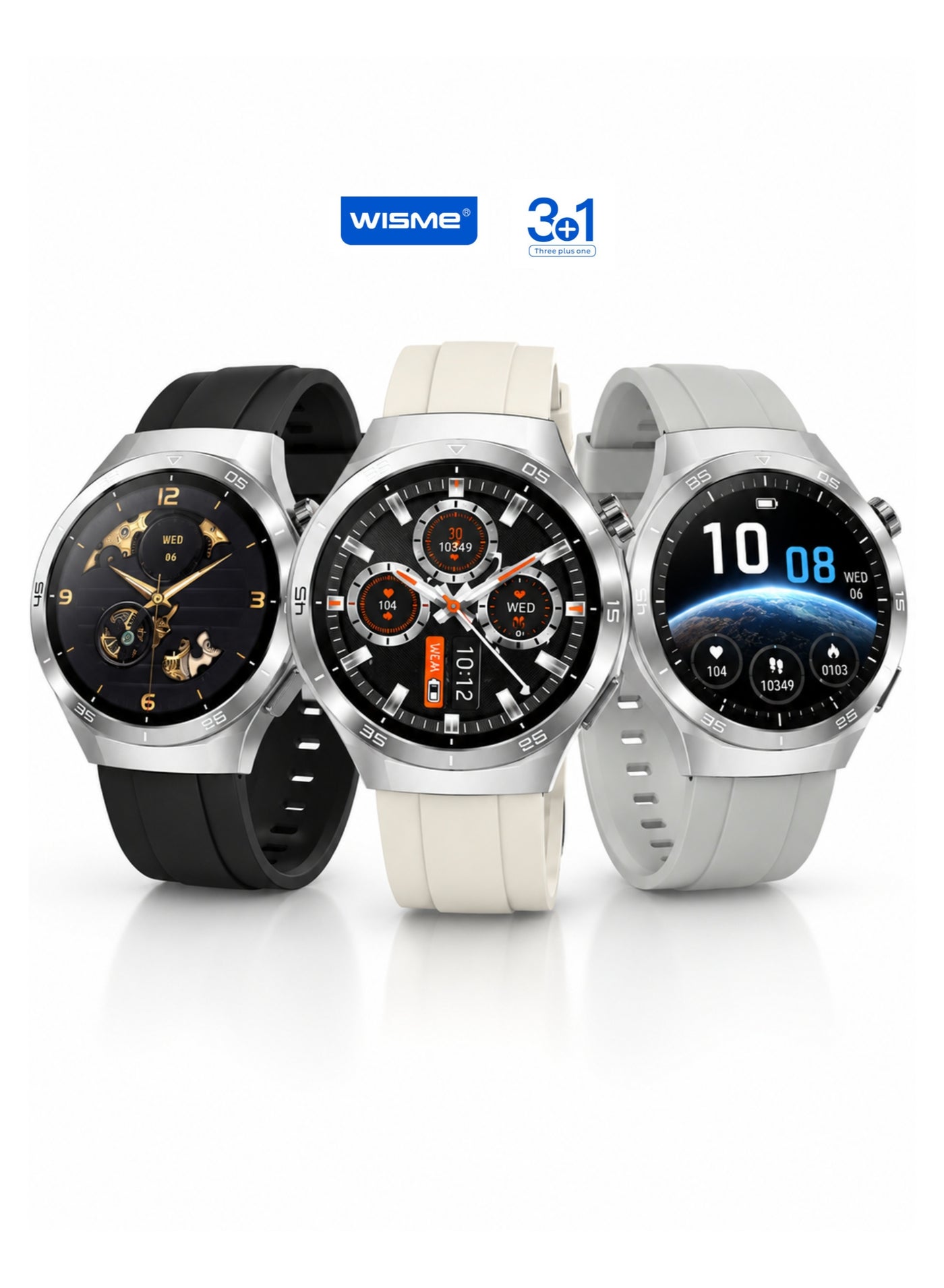 X56 MAX Smart Watch with 3 Straps, Bluetooth…