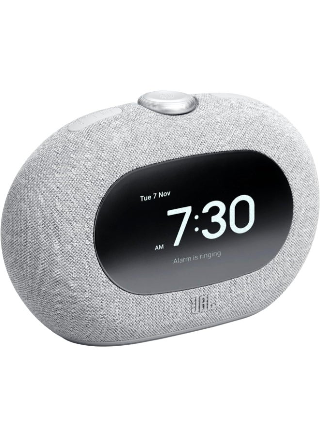 Compare JBL Horizon 3 Bluetooth Clock Radio Speaker – DABDAB+FM, Dual Alarm, Ambient LED Light, USB Charging, Compact Bedside Audio System –Grey JBLHORIZON3GRYUK black at KSA Price
