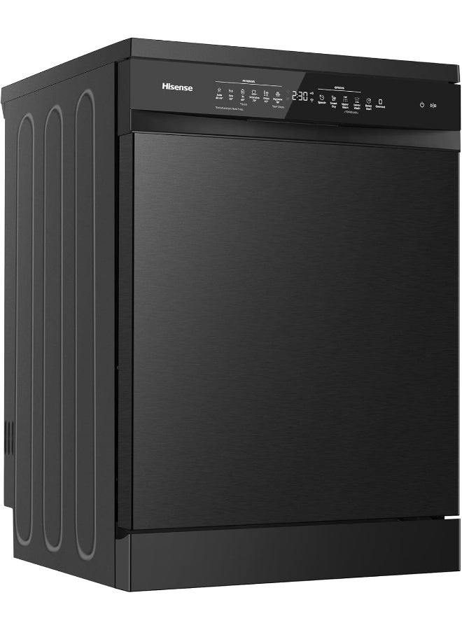 Compare Hisense Dishwasher  16 sets WIFI Inverter, Smart dry, Corner boost HS673C90BME HS673C90BME black at KSA Price
