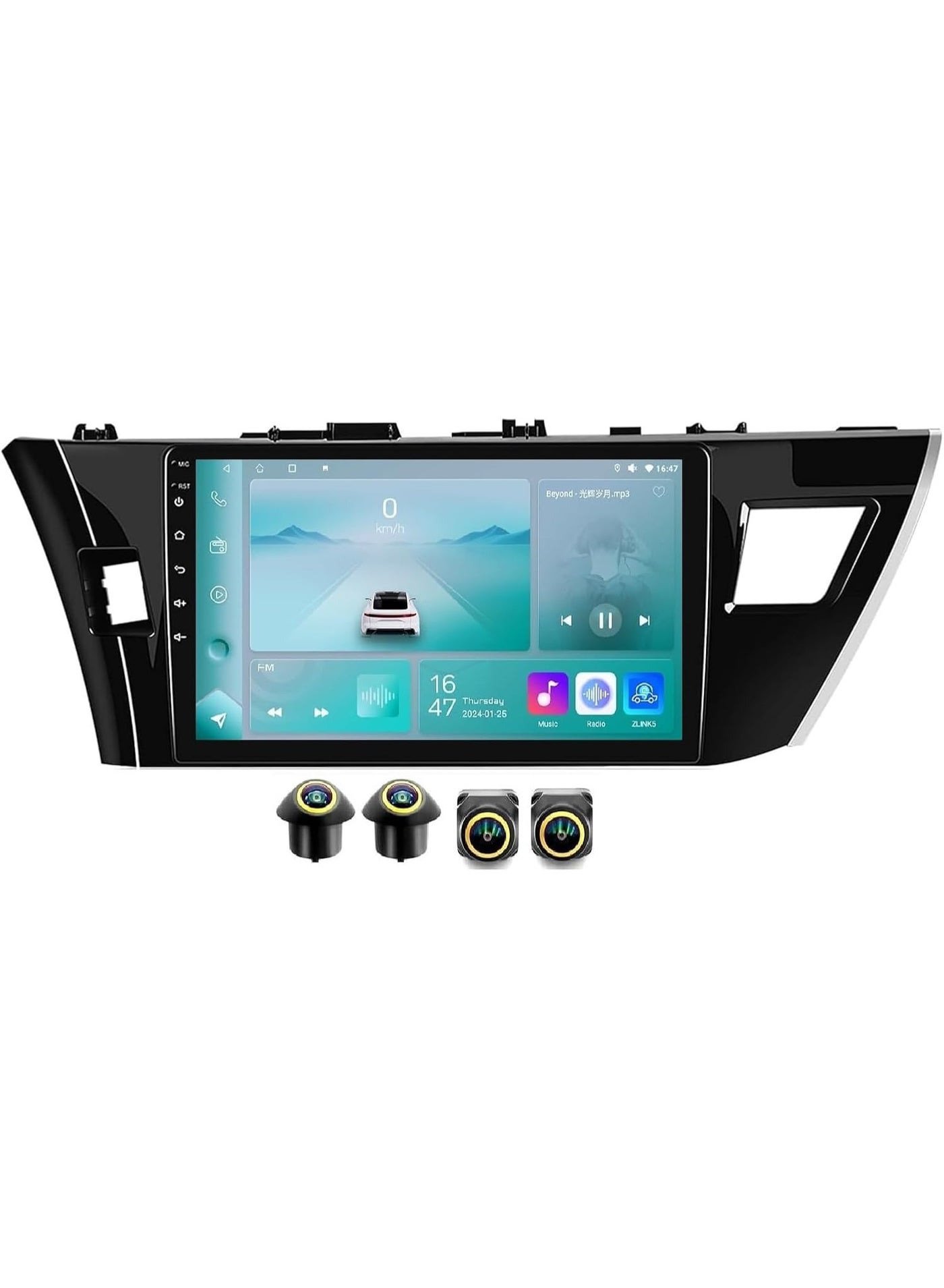 Android Car Stereo for Toyota Corolla 2014-2016…