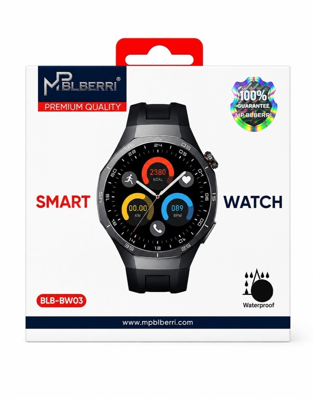 Compare MPBLBERRI Smart Watch for Android & iOS LaxasFit App – Fitness Tracker with Heart Rate Monitor, Step Counter & Sleep Tracking – Compatible with Android 5.0+ & iOS 9.0+ at KSA Price