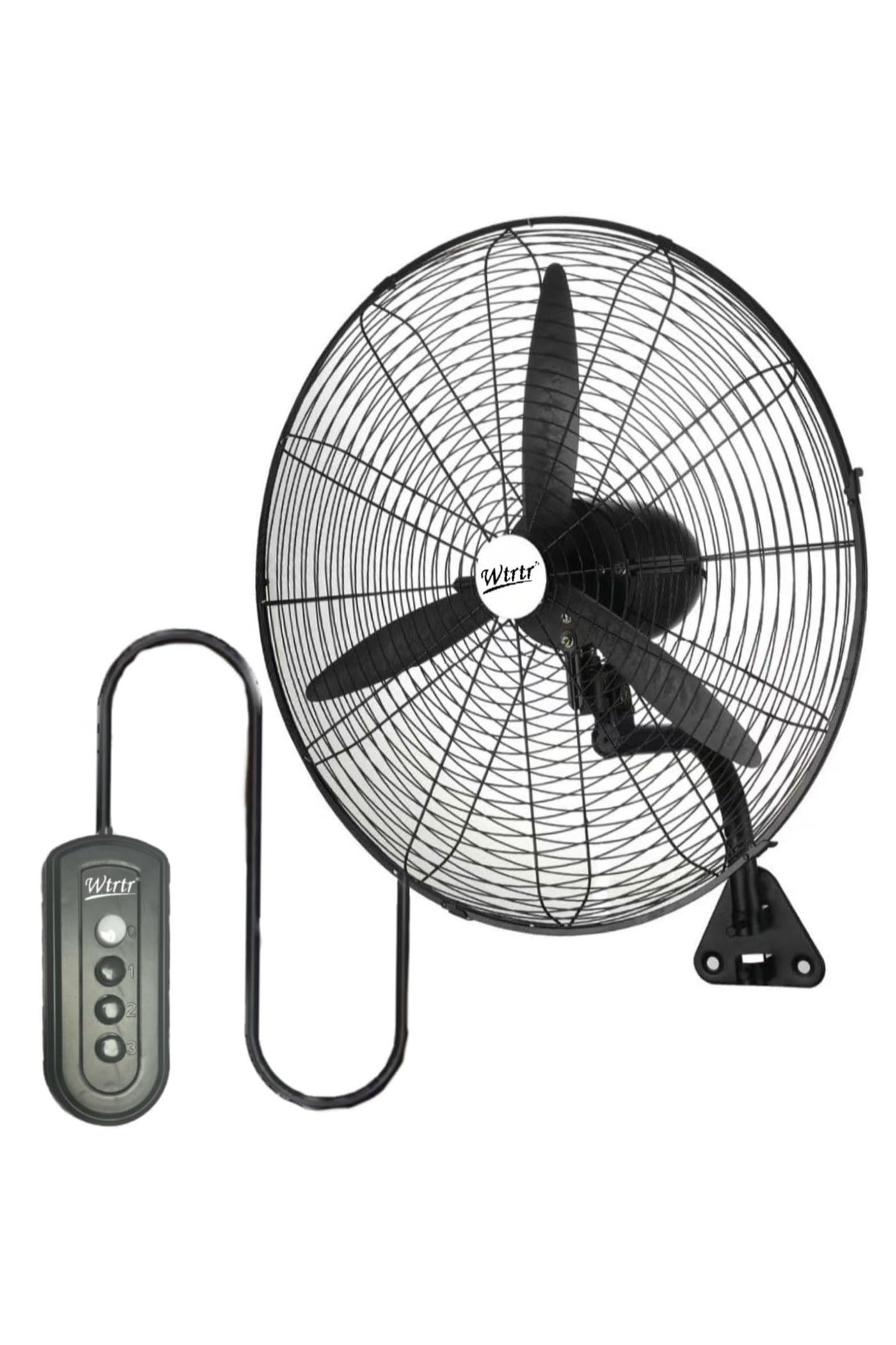 Compare Wtrtr 26 inch Industrial Wall Fan WireControlled Button, Adjustable Speed, WallMounted Fan.W652 26 Inch at KSA Price
