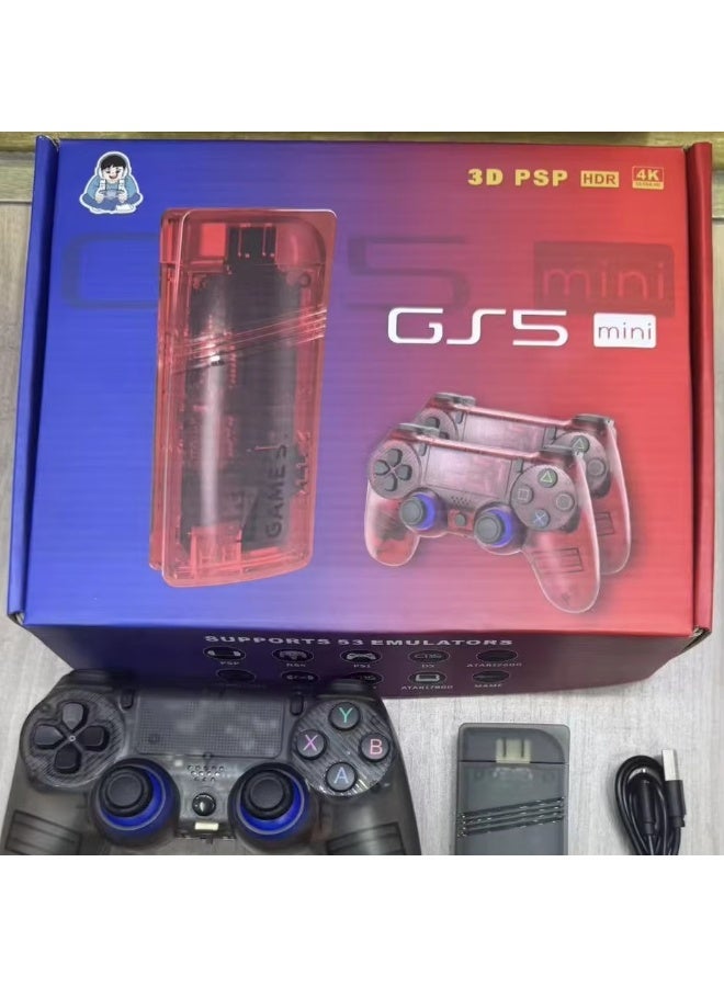 Compare GS5mini Portable Game Stick – Builtin PSP & PS1 Emulators, Wireless 2.4GHz, 64GB Memory, 20,000+ Games, 4K TV Gaming Console at KSA Price
