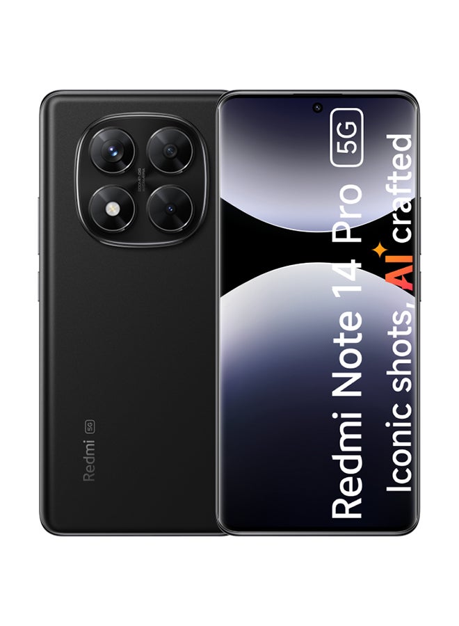 Redmi Note 14 Pro 5G Dual SIM Midnight…