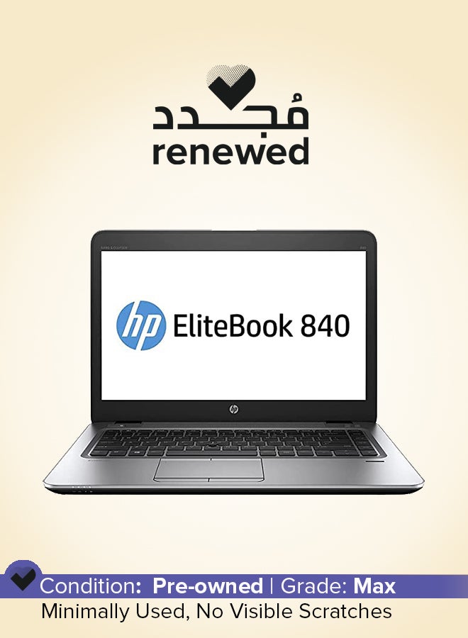 Compare Renewed  EliteBook 840 G4 Laptop With 14Inch Display,Intel Core i5 Processor7th Gen16GB RAM256GB SSDIntegrated Graphics English Silver at KSA Price