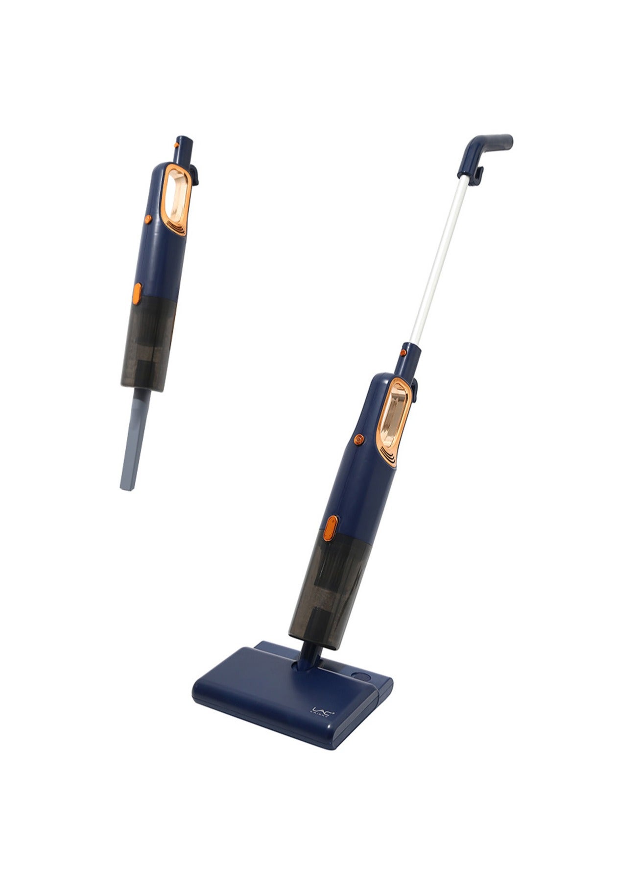 Compare LAC LAICHY Portable Vacuum Cleaner 400W 2in1 Design Cleaner, Strong Suction, Simple Brush Replacement, Hepa Filtration System, HighEfficiency Filtration at KSA Price