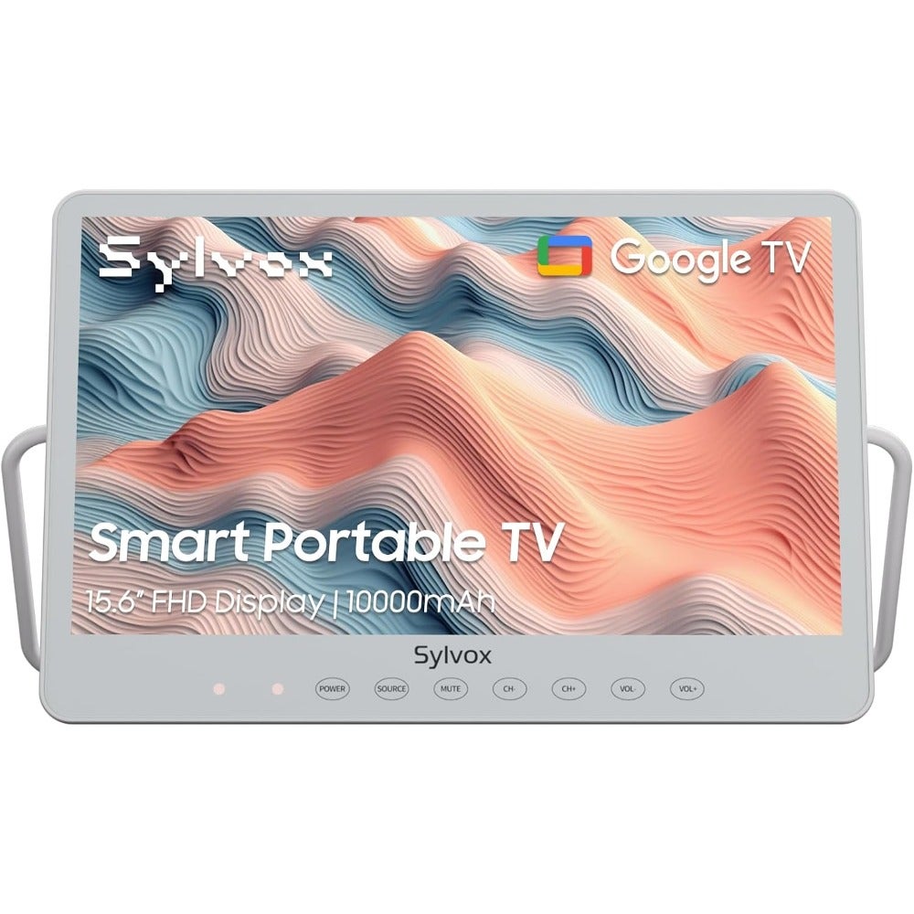 Smart Portable TV 15.6 Inch Rechargeable 12V…
