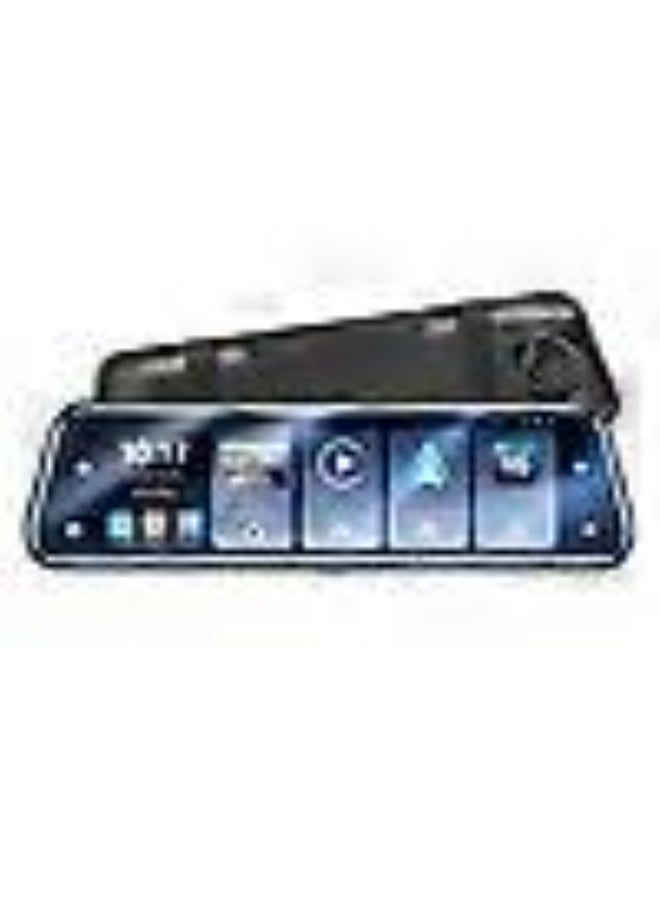 KM24 CarPlay Streaming Rearview Mirror Dash Cam, Android…