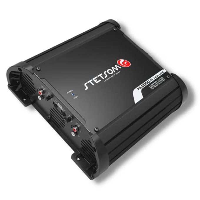 Compare Hl 2000.4 2 Ohms Multichannel Car Audio Amplifier Hl2000.4 2K Watts Rms 4 Channel 2 Stable Full Range Hd Sound Quality Car Stereo Md Crossover Hpf Lpf Bass Boost Front Rear Bridge Speakers at KSA Price
