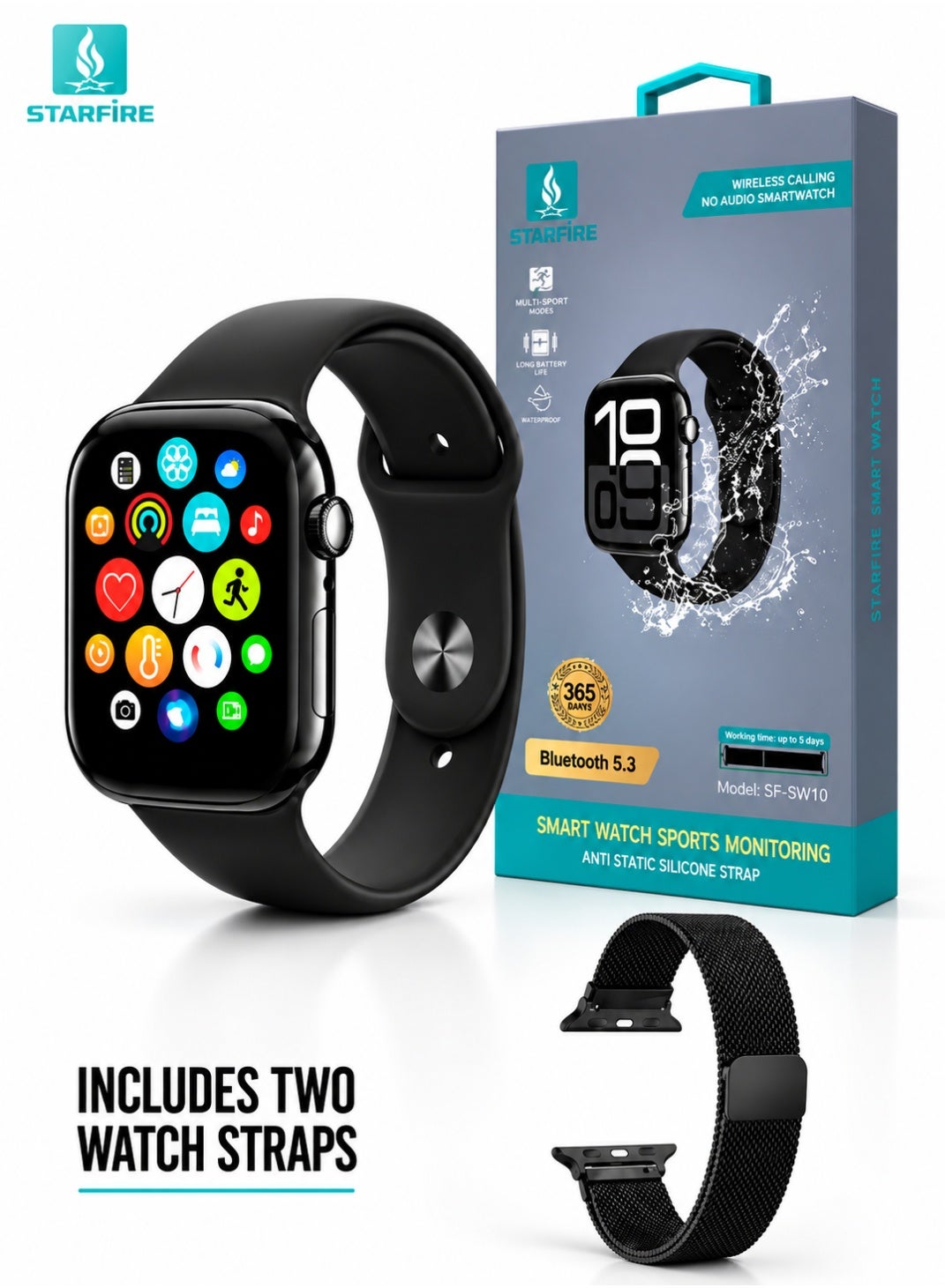 Bluetooth Calling Smart Watch 2.01 Inch Smart Watch…