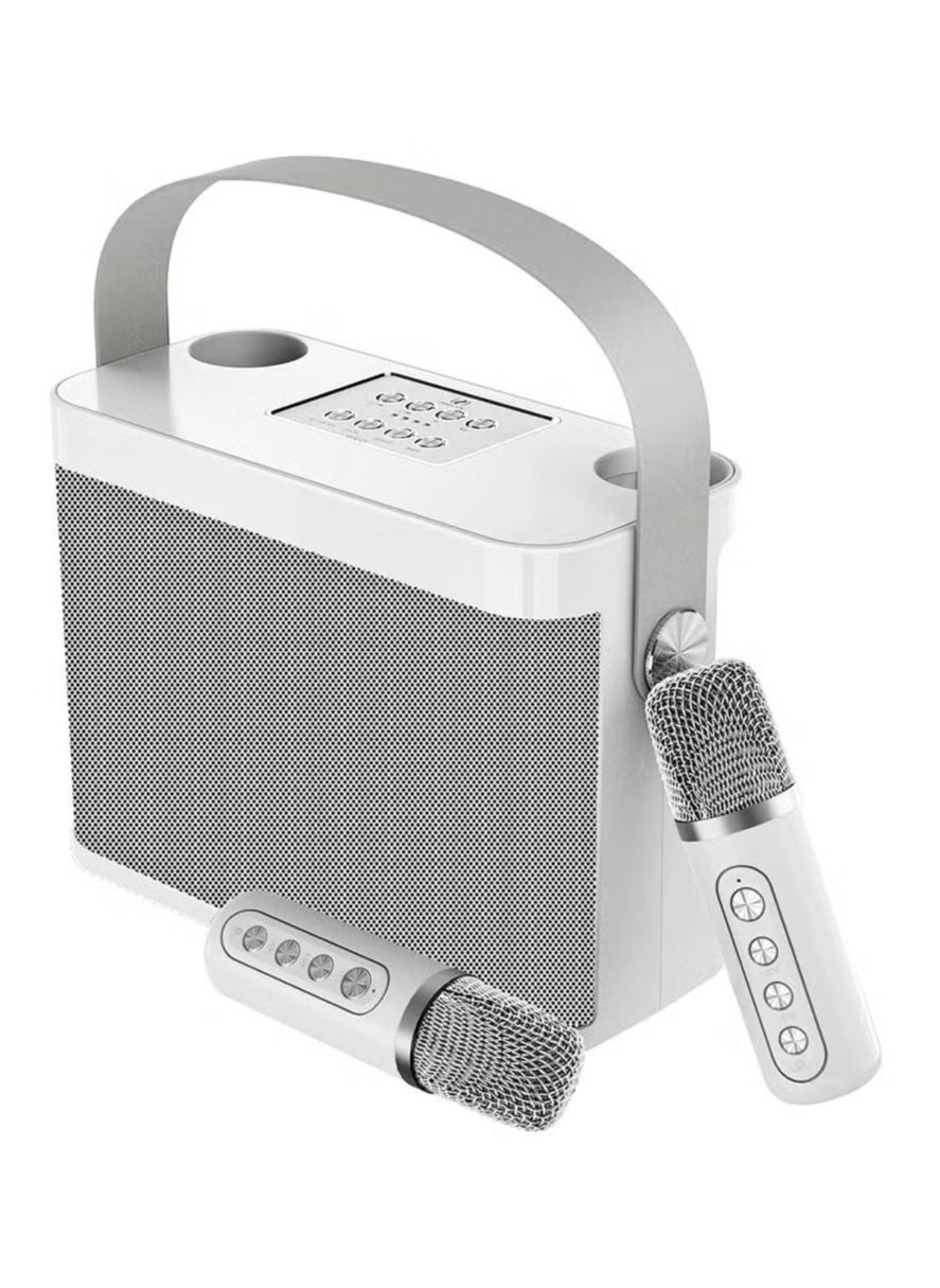 YS-219 Karaoke Machine with 2 Wireless Microphones,…