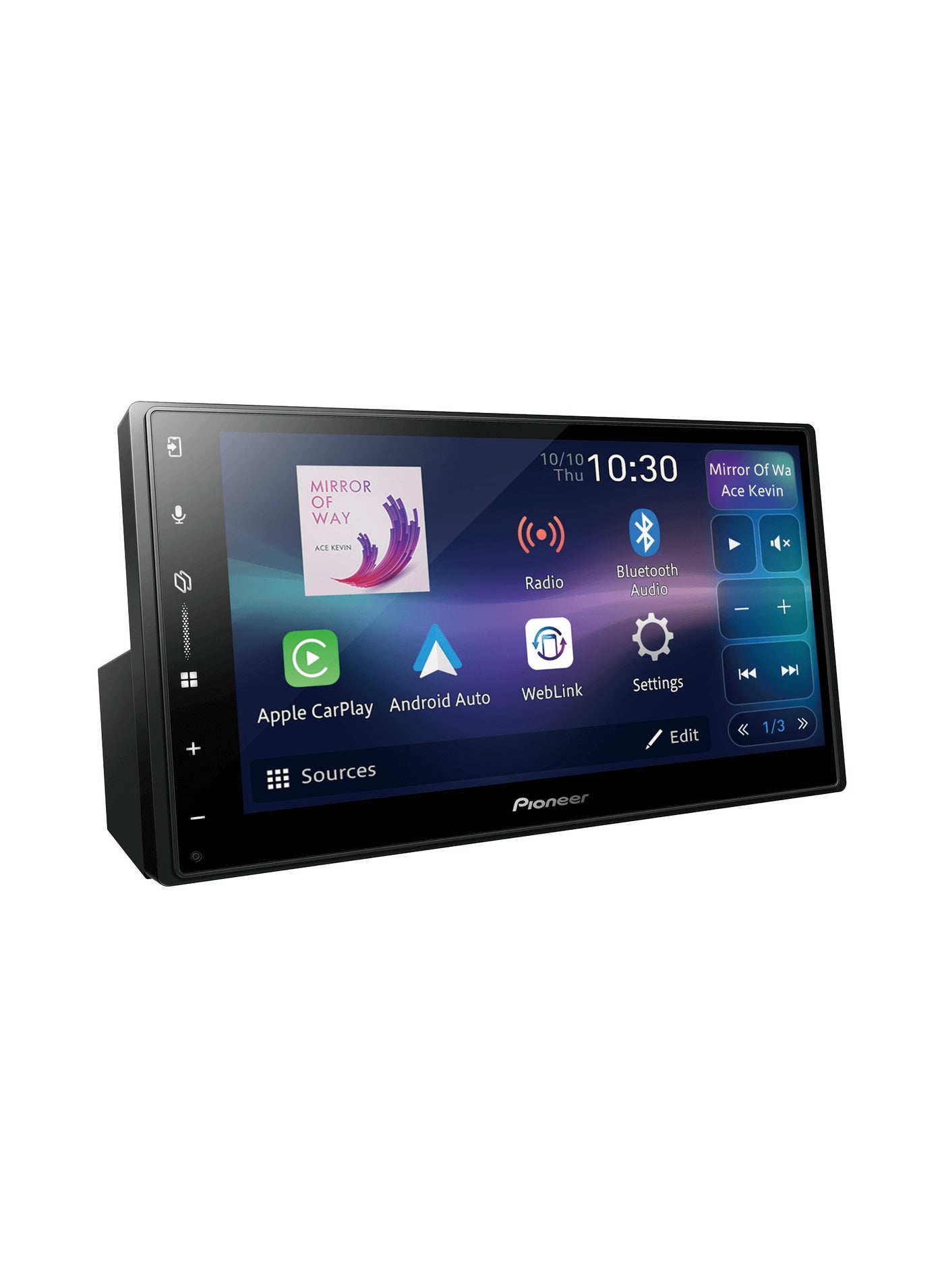 Compare DMHA5650BT 6.8 AV Receiver with Wireless Apple CarPlay, Wireless Android Auto and Mirroring by Weblink Cast  6.8 Capacitive Touch Panel Display 1DIN Rear Chassis for Flexible Installation Apple CarPlay Wired, Wireless Android Auto W at KSA Price
